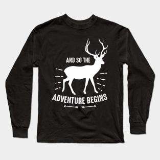 Adventure Begins T-shitrt Long Sleeve T-Shirt